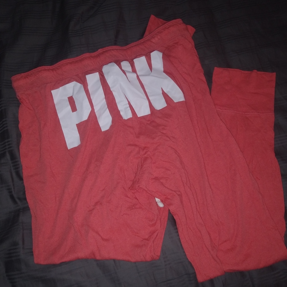 Pink sleep pants